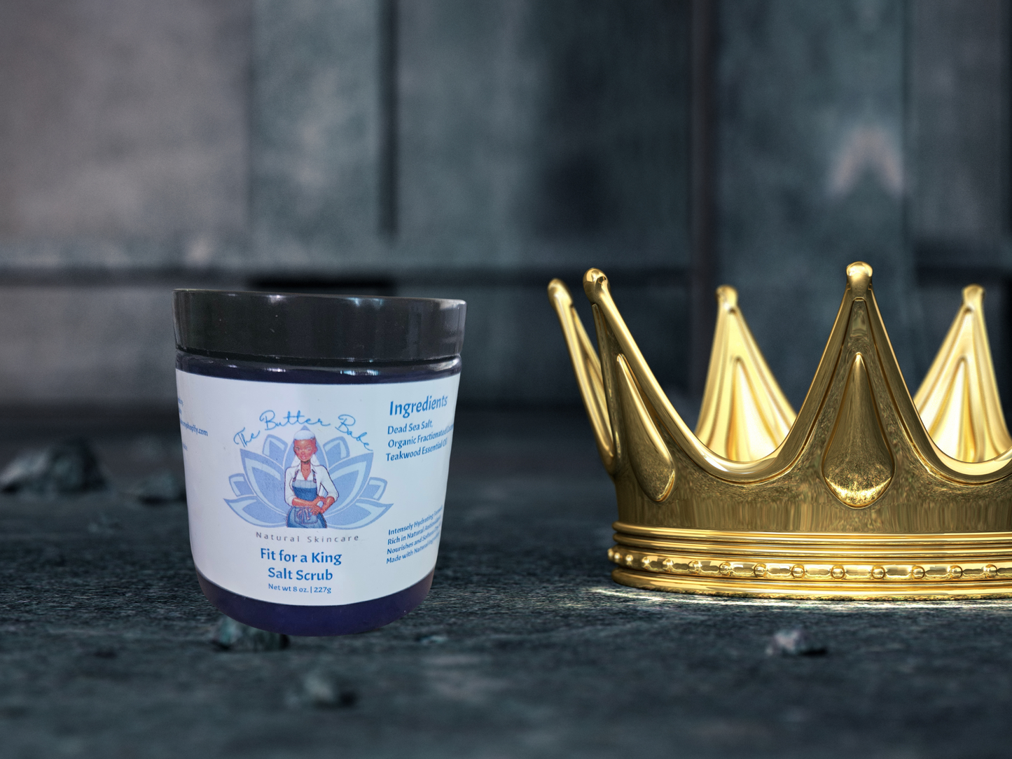 Fit for a King salt scrub