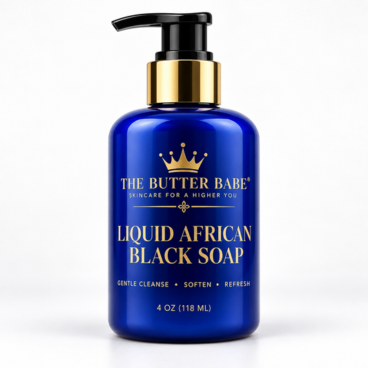Liquid African Black Soap